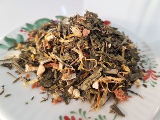 Grüner Früchtetee Ingwer - Zitrone 100g