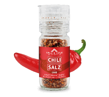 Chilisalz Grob Mühle 55g 