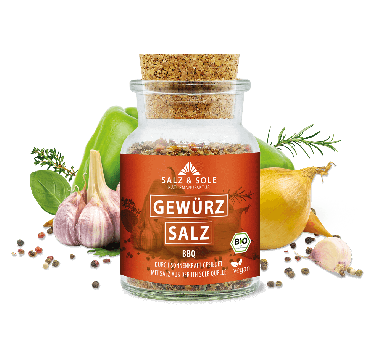 Gewürzsalz BBQ Korkglas 100g 