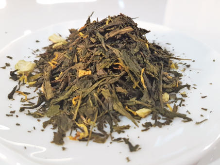 Grüner Bio - Tee "Blutorange" 