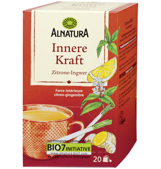 Alnatura "Inner Strength" lemon - ginger Bio 20x2g 