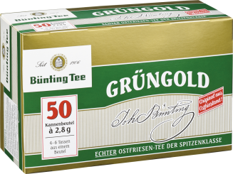Bünting Grüngold Kannenbeutel 50 x 2.8 g 