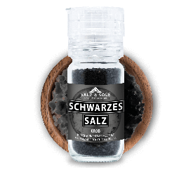 Schwarzes Salz Grob Mühle 80g 